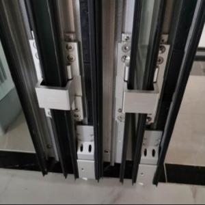 China Commercial Aluminum Folding Door with Multi-point Locking Low Maintenance and Security Features on sale