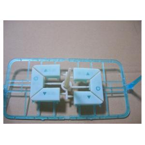 Hot Runner / Cold Runner Dual Shot Injection Molding Electronic Button Making