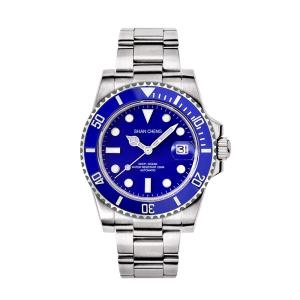 Simple Stylish Automatic Mechanical Watch 316L Stainless Steel For Men