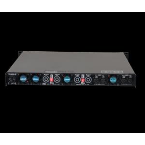 1U Four Channel Digital Power Amplifier 2000w Wide Voltage With PFC Function