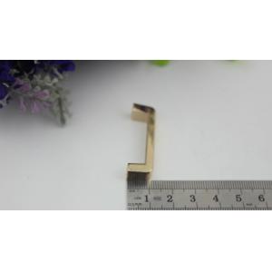 Bag accessories nickel color 31 mm zinc alloy metal arch bridge with hanging