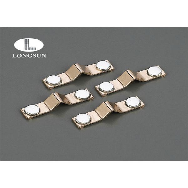 Quality Customized Welding Machine Components Silver Alloy Contact Part For Thermal Controller wholesale