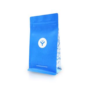 China Wholesale Digital Printing Stand Zipper Coffee Pouch Custom Logo Printed Plastic Food Bag for Packaging on sale