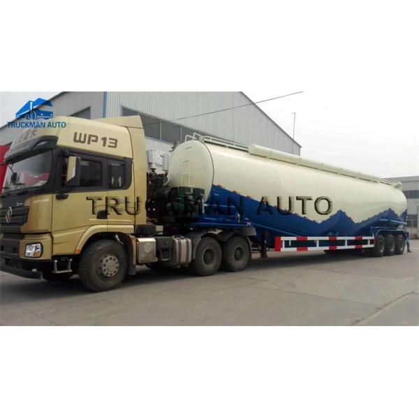 Quality Carbon Steel Cement Tanker Trailer Big Loading Tanker Body Strong Strength wholesale