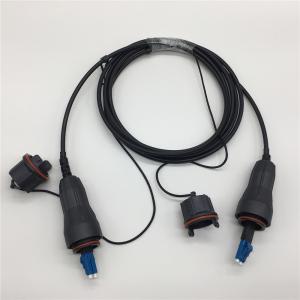 Base Station Duplex FTTA Armored Fiber Patch Cable with Fullaxs cover For