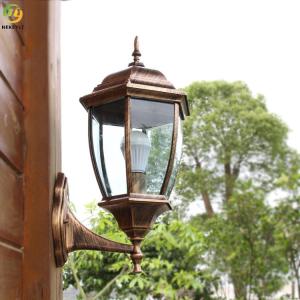 24 X 21 X 35cm Outdoor Led Modern Wall Light With E26 Bulb Base