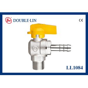 Cheap Aluminium Handle Male X Hose Connector Brass Gas Valves for sale