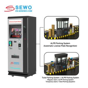 Portable Parking Payment Kiosk Machine Wireless Parking Management Solution for