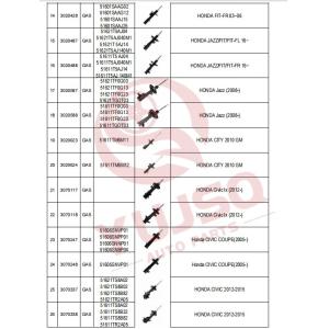 HONDA FIT JAZZ Shock Absorber 51611-TK6-A02 1 Year Warranty