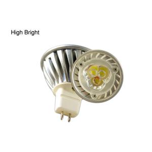 Cheap High Lumen 3W 250lm 5000 - 10000K 51mm MR16 LED Bulb Lamp For Amusement Park for sale