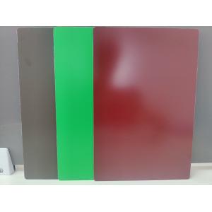 Decorative PVDF ACP Sheets 6.0mm Thickness Mirror Finish 0.25mm Aluminum Layer