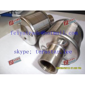 Spray Screen Nozzle With Calibration For Water Spray, Wedge Wire Filter Johnson