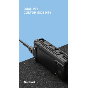 SenHaiX 8600 Dual Analog Walkie Talkie Waterproof U/VHF Transceiver