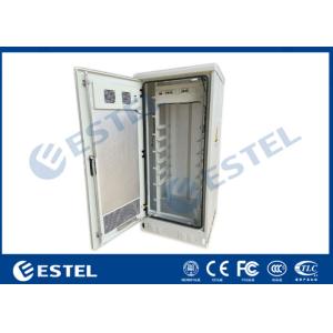 China Galvanized Steel 19 Rack IP55 Outdoor Electronics Cabinet on sale