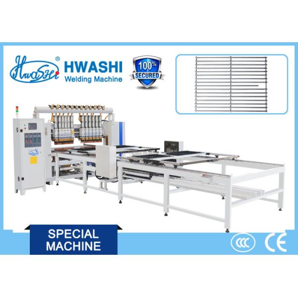 Twelve Head Semi Automatic Mesh Wire Welding Machine with Automatic Ejection