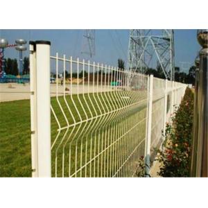 PVC Coated 1m Height 2m Length Anti Climb Mesh Fence