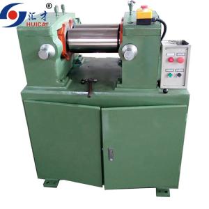 Front Roll Linear Speed of 9 m/min Mini Rubber Lab Mixing Mill for Laboratory