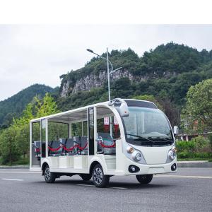 Cheap China Bus Long Range and High Torque 14 Seater Electric Shuttle Car