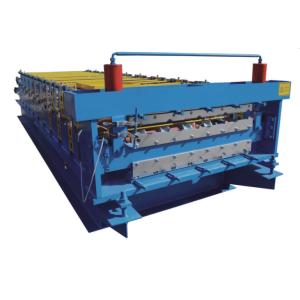 Buy cheap 7.5KW Color Steel Roll Forming Machine 1200mm Double Layers from wholesalers