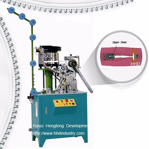 Auto Nylon Zipper Slider Mounting Machine with 1.5–3.0 kW Motor Power, 1.35*0.60