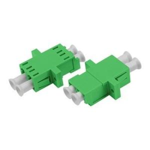 Lightweight LC Adapter / LC LC Duplex Fiber Coupler SC Foot Type With Flanges