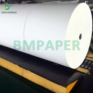 80GSM 90GSM Top Coated Direct Thermal Paper Cash Register Rolls 490MM