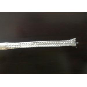 Shielding Tinned Copper Braided Sleeving , Expandable Braided Sleeve Custom