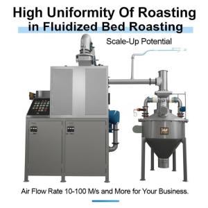 High Uniformity Of Roasting in Fluidized Bed Roasting Scale-Up Potential Air Flow Rate 10-100 M/s and More for Your Business