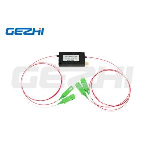 2x2A Fiber Optical Switches Passive Mechanical With SC FC LC ST Connector