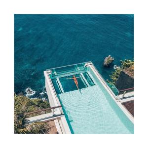 AUPOOL Fiberglass Cocktail Pool Shells for High Light Transmission 93% Modular