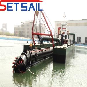 Full 20 Inch Cutter Suction Mud Dredger with 10mm Side Plate Thickness and