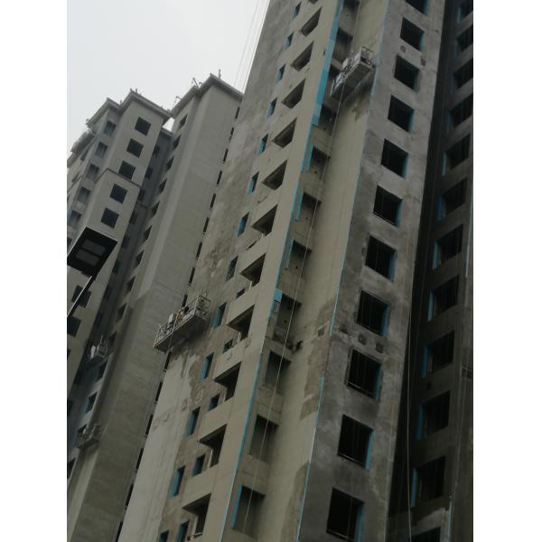 Quality Galvanized steel ZLP630 wire rope screw type end stirrup hoist powered suspended platform wholesale