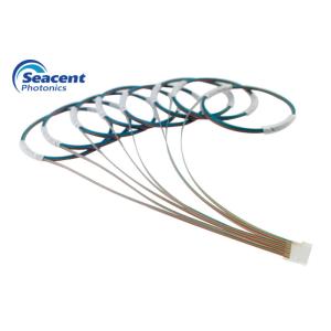 1CH ~ 128CH Plc Splitter Fiber Array With Quartz Glass / Borosilicate / Silicon