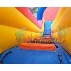 Spongebob Animation Commercial Inflatable Slide 0.55mm PVC Tarpaulin Material