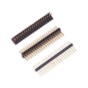 PCB Board Straight Dip Connector Pin Header 1.27mm Custom Plastic
