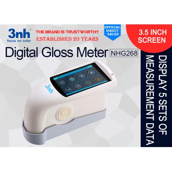 Multi - Angle Digital Gloss Meter NHG268 Furniture paint Gloss tester 160mm*75mm