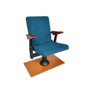 Fire Retardant Fabric Fixed Stadium Seating Upholstered Theater Seating