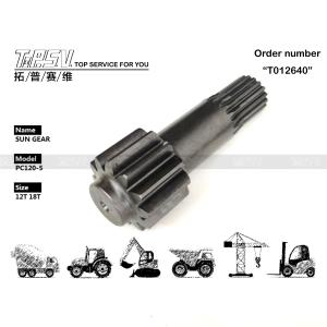 China PC120-5 Excavator Travel 1 Stage Sun Gear View Image Depends On Size Compatibility Compatible With Various Models on sale