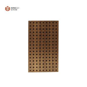Cheap Elegant and Easy-to-Install Perforated Acoustic Panel for Theaters &amp; Halls for sale
