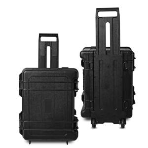 China Heavy Duty PP Plastic Custom Tool Box with Customizable Foam Interior and Portable Rolling Design on sale