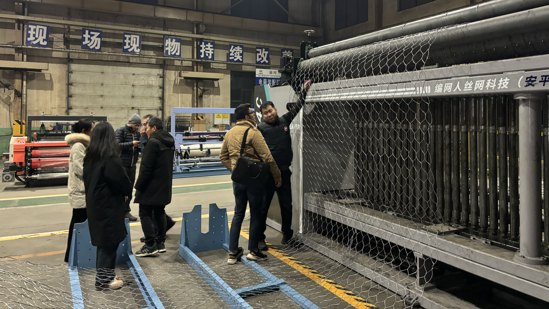 Durable 3 Servo Motor Drive Gabion Mesh Machine 70 cycles/min SLW54