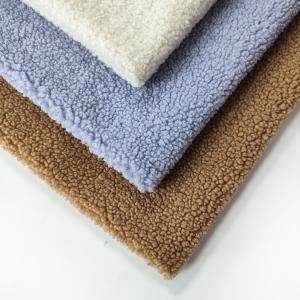 Single Side Plaid Sherpa Fabric Teddy Bear For Handbag