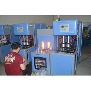 Manufacturing Plant Semi-auto 2000B/H One Heater Pull Two Blow Moulding Machine