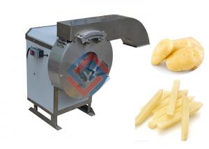 Cheap 220V 380V Voltage Potato Chips Cutting Machine / Stainless Steel Potato Cutter for sale