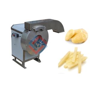 China 800kg/h Farms Vegetable Dicer Machine Automatic Potato Chips Cutting Machine on sale