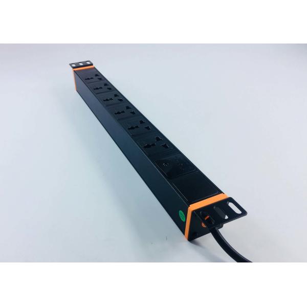 8 Bit 10A PDU Power Strip Double Break Power Surge Outlet Preventing Electric