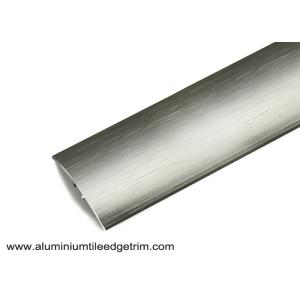 Multi Use Curved Surface Aluminium Floor Trims With Brushed Effect For Hotel