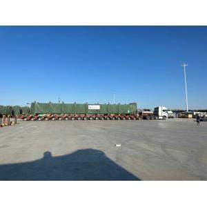 Automatic Steering Hydraulic Axle Modular Trailer With 200t Load Capacity