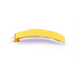 30mAh Curved Lithium Polymer Battery Bending Arc For Wristband