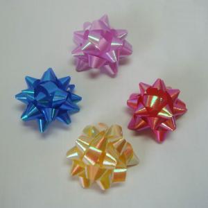 Rainbow Pattern Ribbons And Bows 4 Inch Diameter Big Size Star Bow